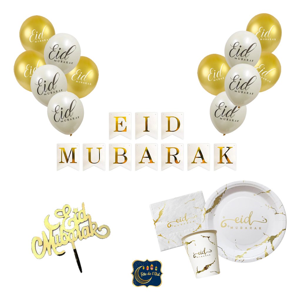 Eid Mubarak – Enveloppes Dorées En Papier, 10 Pièces, Cadeau